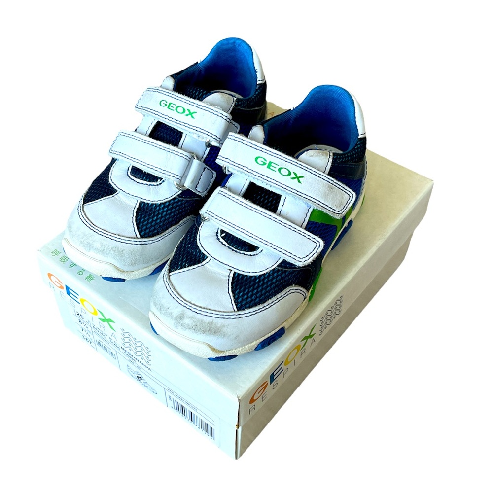 Geox toddler leather shoes size us 8.5
